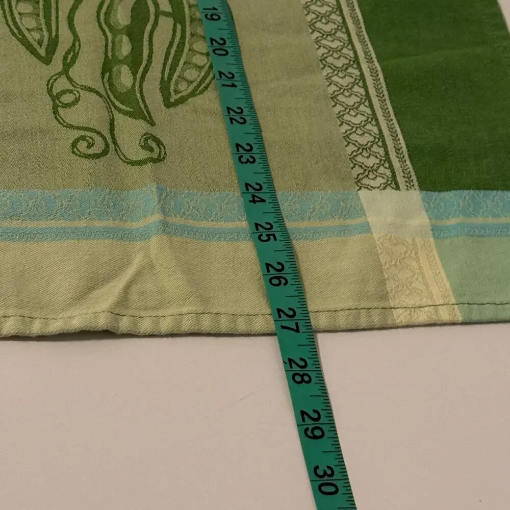 Green Pea Vintage Tea Towel‎
